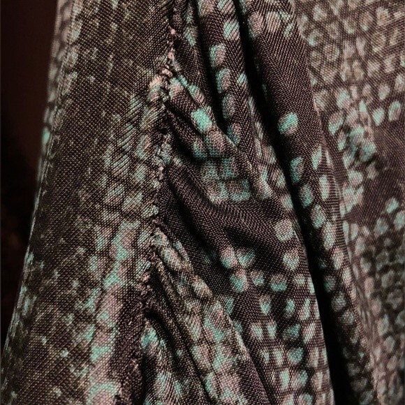 Atlein green snake print dress size 38/S - Picture 11 of 12